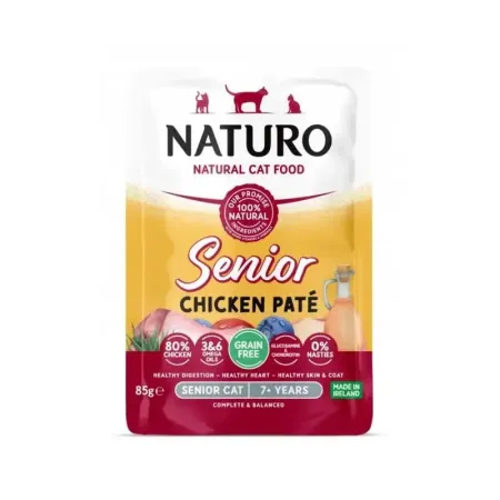Naturo Grain Free Senior Kurczak Pasztet 85g